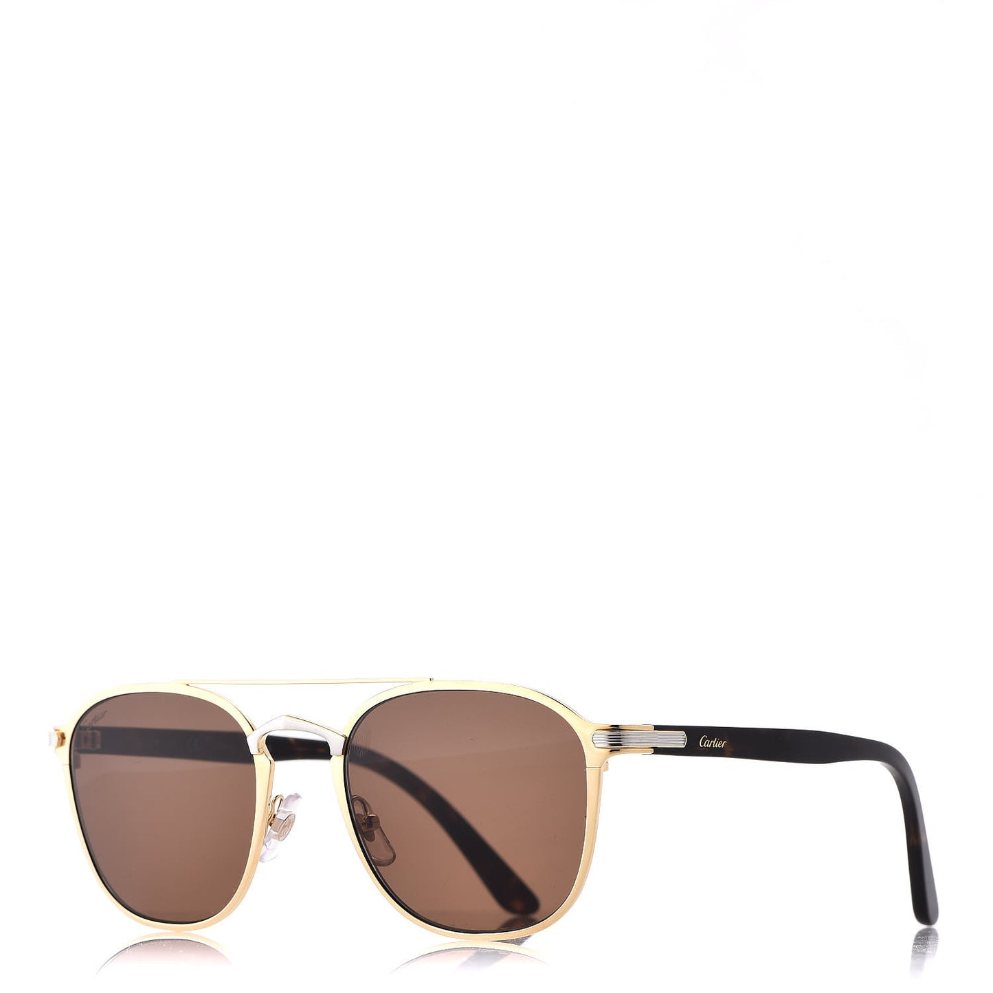 C De Sunglasses Gold Tortoise