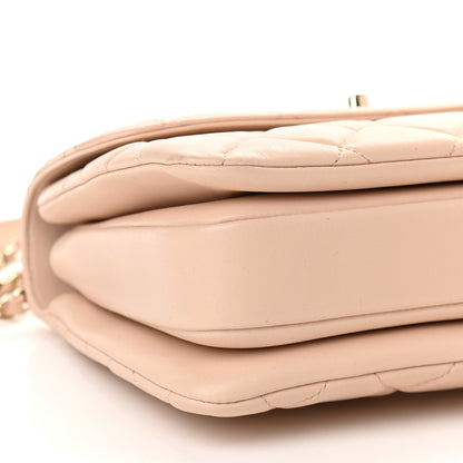 Chanel Lambskin Quilted Small Trendy CC Dual Handle Flap Bag Beige 7 of 8