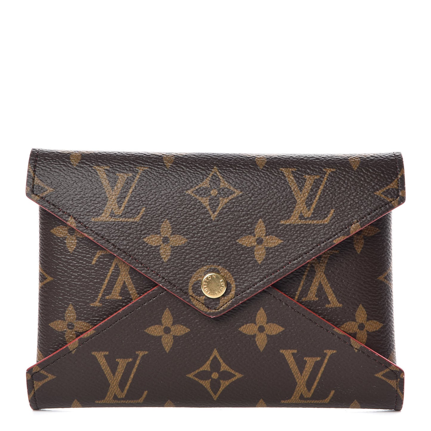 Monogram Medium Kirigami Pochette Insert Coquelicot
