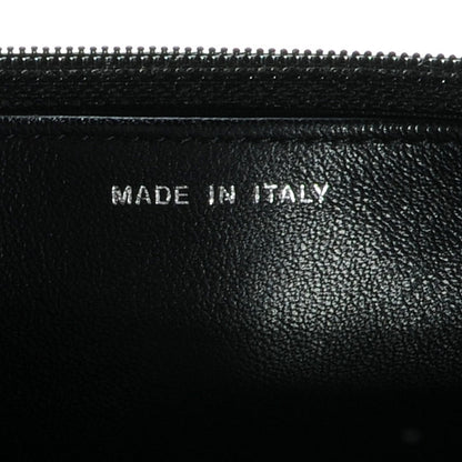 Chanel Calfskin Diamond Stitch Wallet On Chain WOC Black 6 of 8