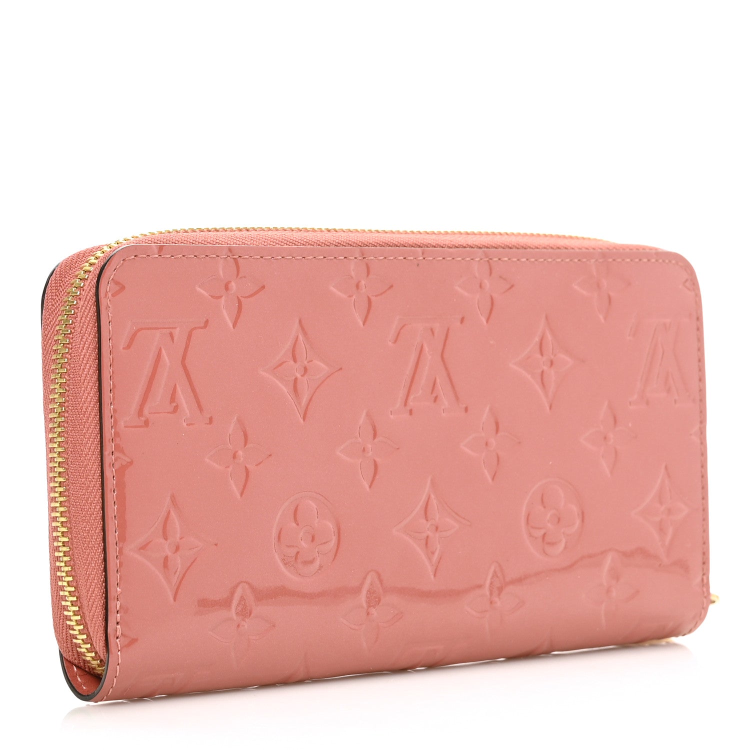 Louis Vuitton Vernis Valentine Dog Zippy Wallet Vieux Rose 3 of 6