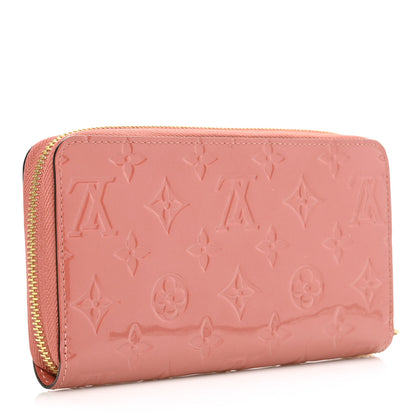 Louis Vuitton Vernis Valentine Dog Zippy Wallet Vieux Rose 3 of 6