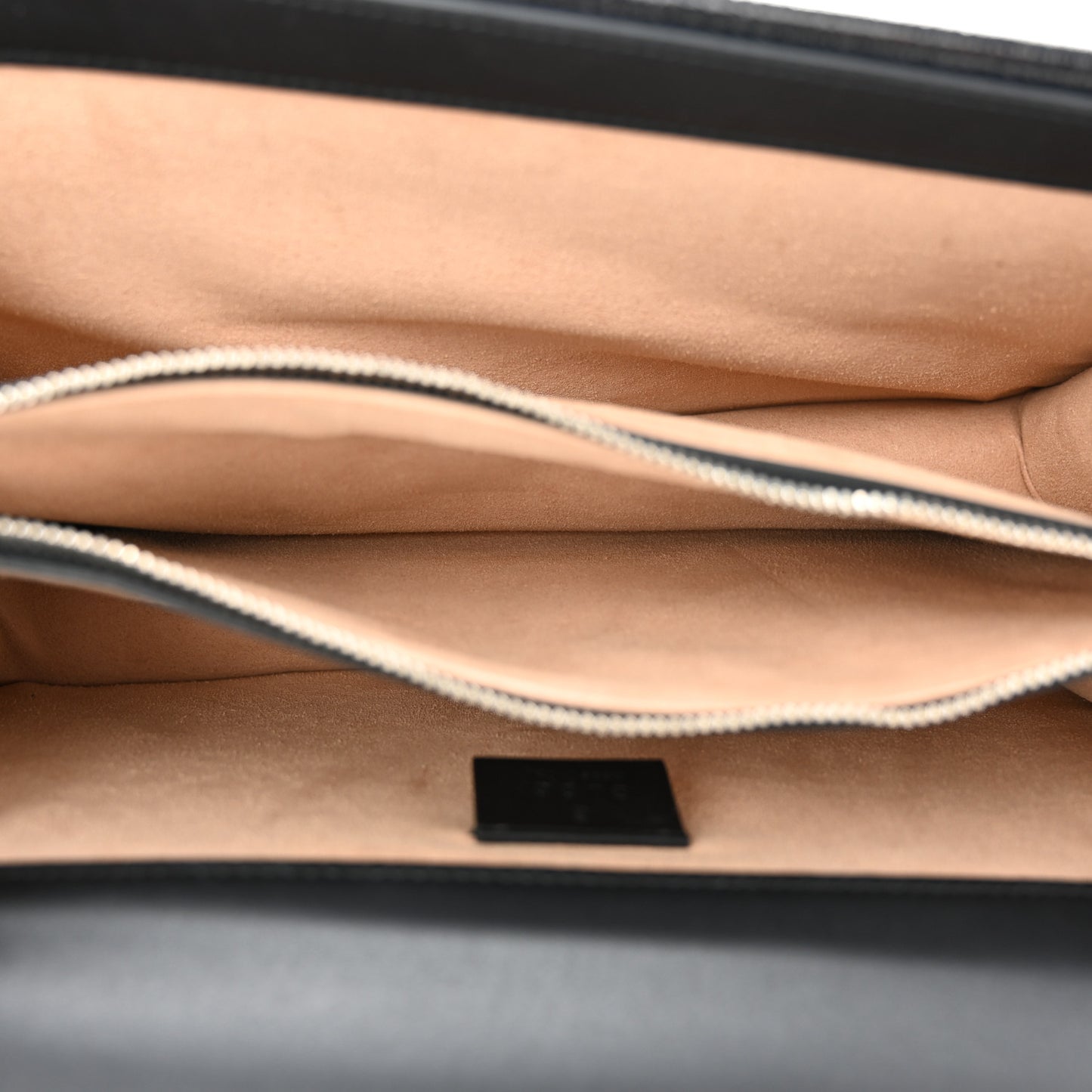 Velvet GG Monogram Small Dionysus Shoulder Bag Black