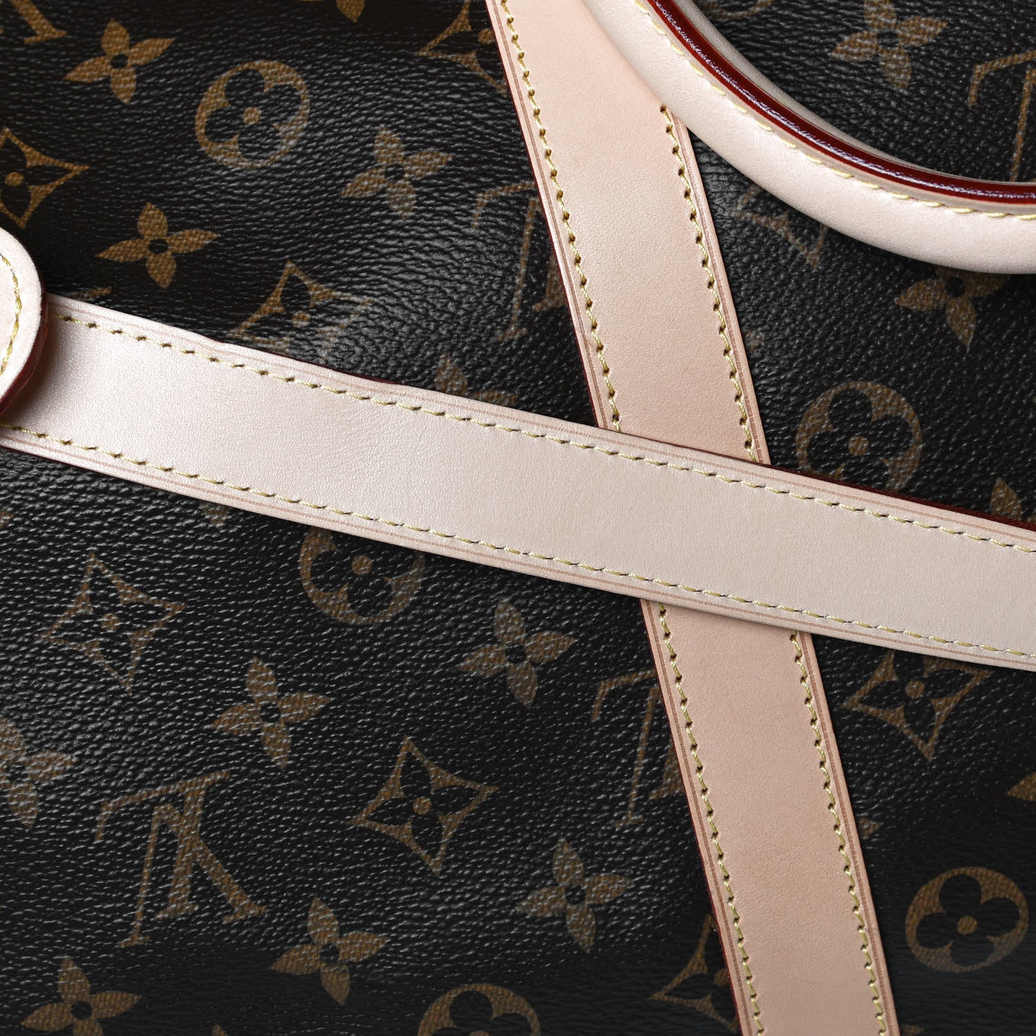 Louis Vuitton Monogram Keepall Bandouliere 55 9 of 11