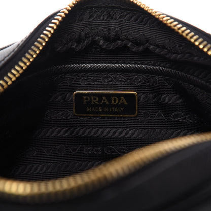 Prada Saffiano Lux Small Camera Crossbody Bag Black 8 of 10