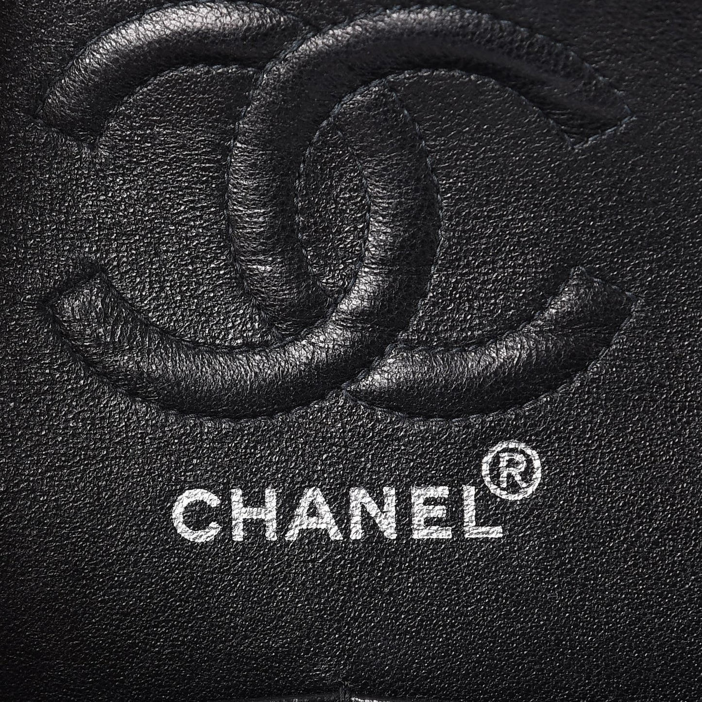 Caviar Quilted Small Double Flap Black
