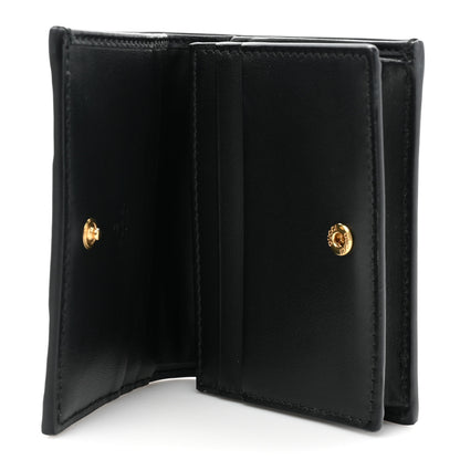 Gucci Calfskin GG Matelasse Card Case Wallet Black 5 of 12