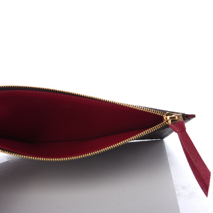 Louis Vuitton Monogram Pochette Felicie Chain Wallet Fuchsia 6 of 12