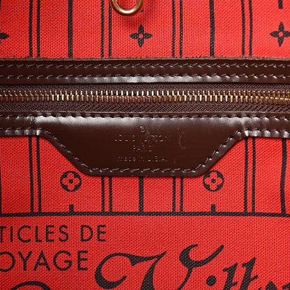 Louis Vuitton Damier Ebene Neverfull MM 6 of 9
