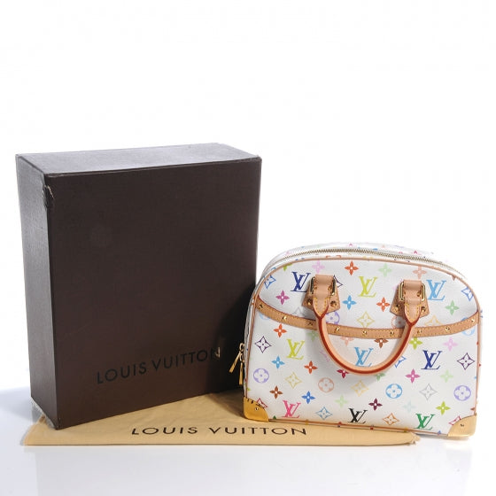 Louis Vuitton Monogram Multicolor Trouville White 5 of 9