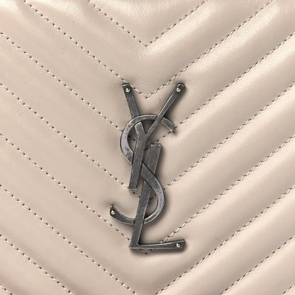Saint Laurent Calfskin Matelasse Monogram Lou Camera Bag Washed Light Pink 8 of 13