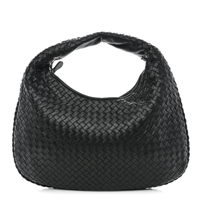 Bottega Veneta Nappa Intrecciato Medium Veneta Hobo Black 1 of 10
