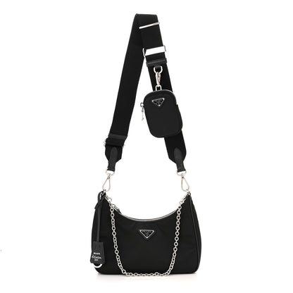 Prada Nylon Re-Edition 2005 Shoulder Bag Black 1 of 12
