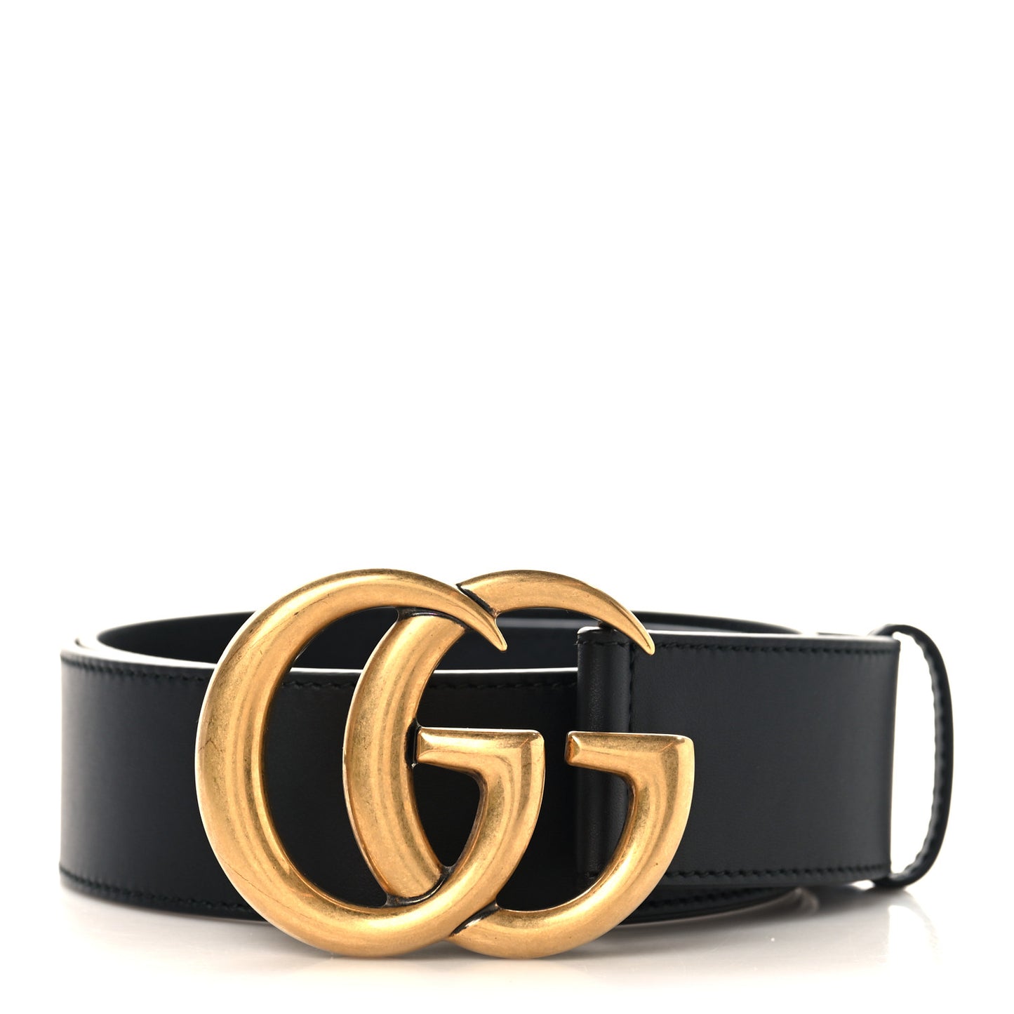 Calfskin Double G 40mm Belt 85 34 Black