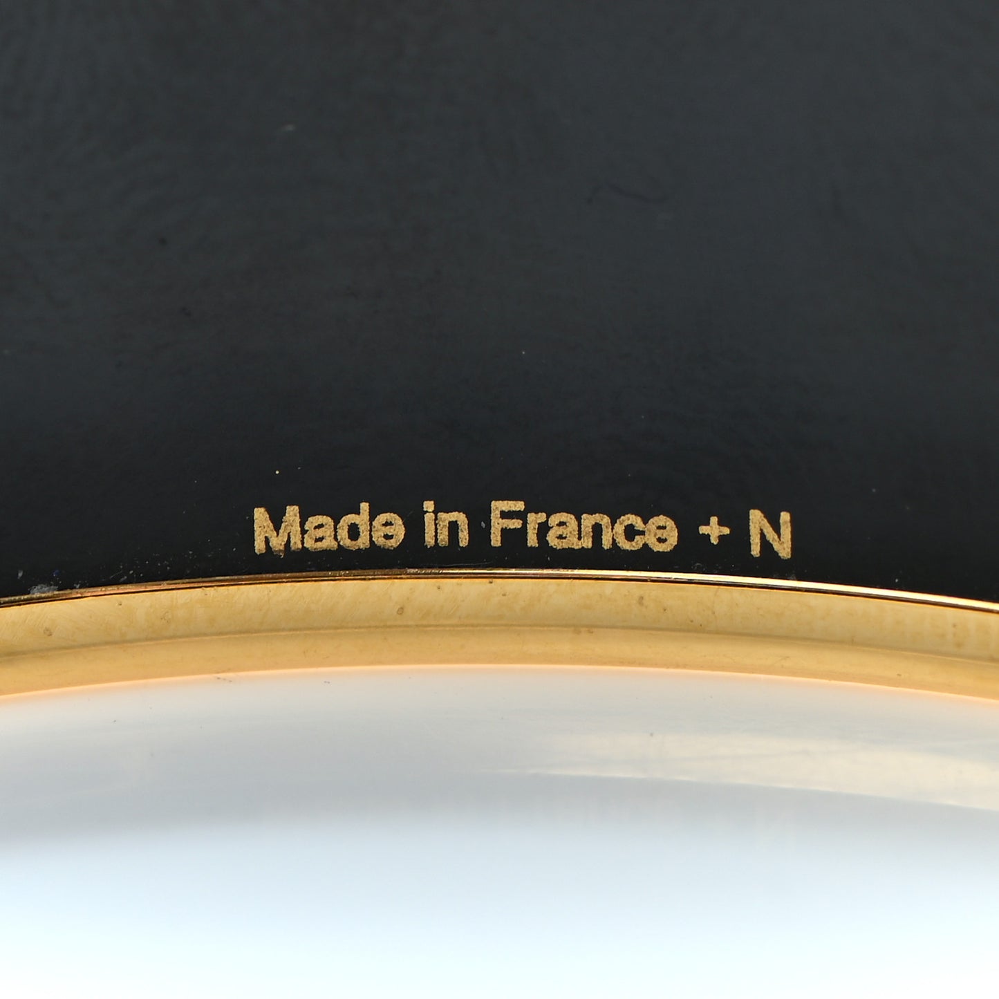 Enamel Wide Printed Capitales Bracelet 65