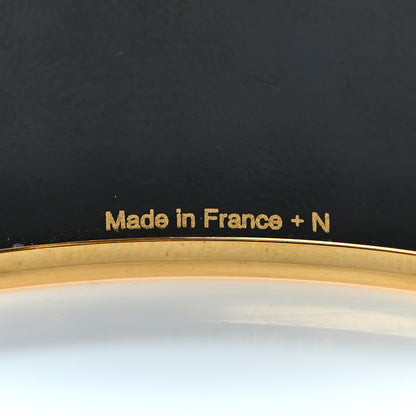 Hermes Enamel Wide Printed Capitales Bracelet 65 4 of 5