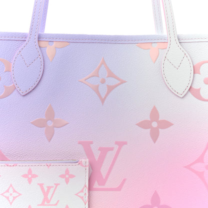 Louis Vuitton Monogram Giant Spring In The City Neverfull MM Sunrise Pastel 7 of 9