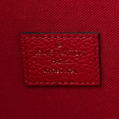 Louis Vuitton Empreinte Pochette Felicie Chain Wallet Scarlet 7 of 10