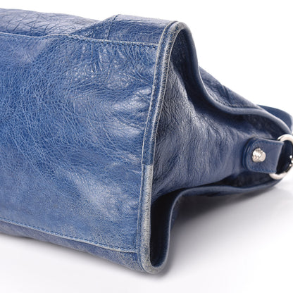 Balenciaga Agneau Giant 12 Silver Hardware Part Time Bleu Cobalt Bleu Electric 11 of 18