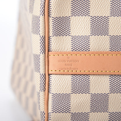 Louis Vuitton Damier Azur Speedy Bandouliere 25 6 of 10