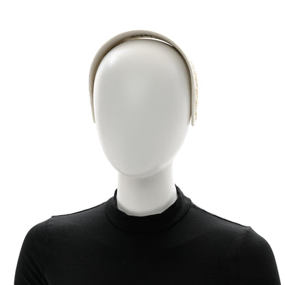 Christian Dior Oblique Headband Dore 2 of 4