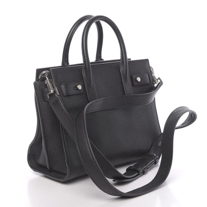 Saint Laurent Grained Calfskin Nano Sac De Jour Souple Black 3 of 10