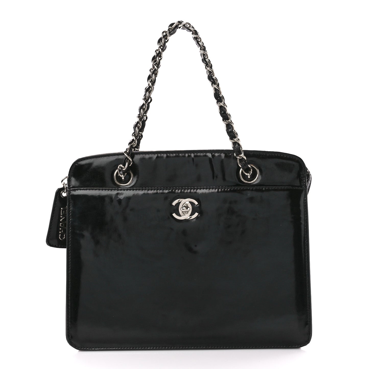 Patent Handbag Black