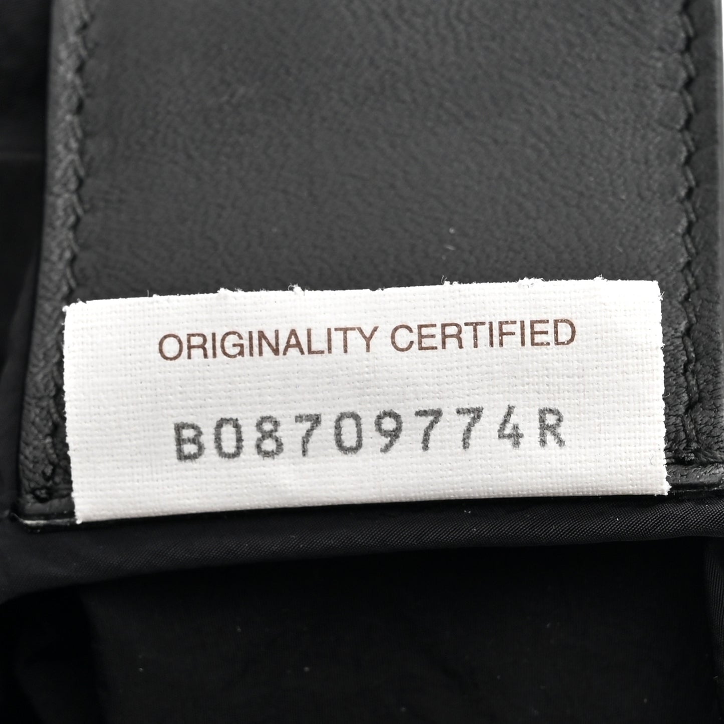Nappa Nylon Intreccio Packable Backpack Black