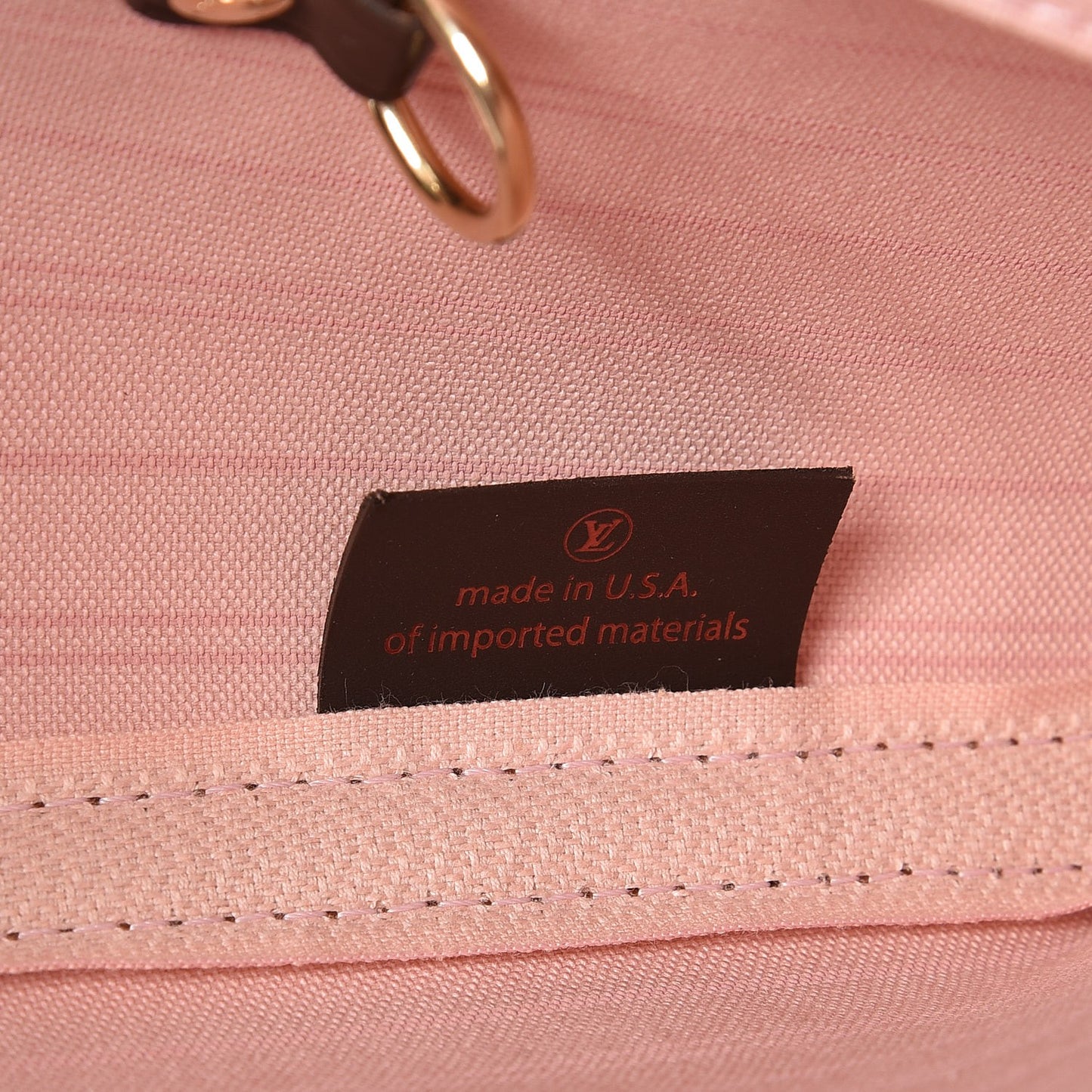 Damier Ebene Neo Neverfull MM Rose Ballerine