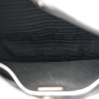 Prada Spazzolato Cleo Shoulder Bag Argento 5 of 10