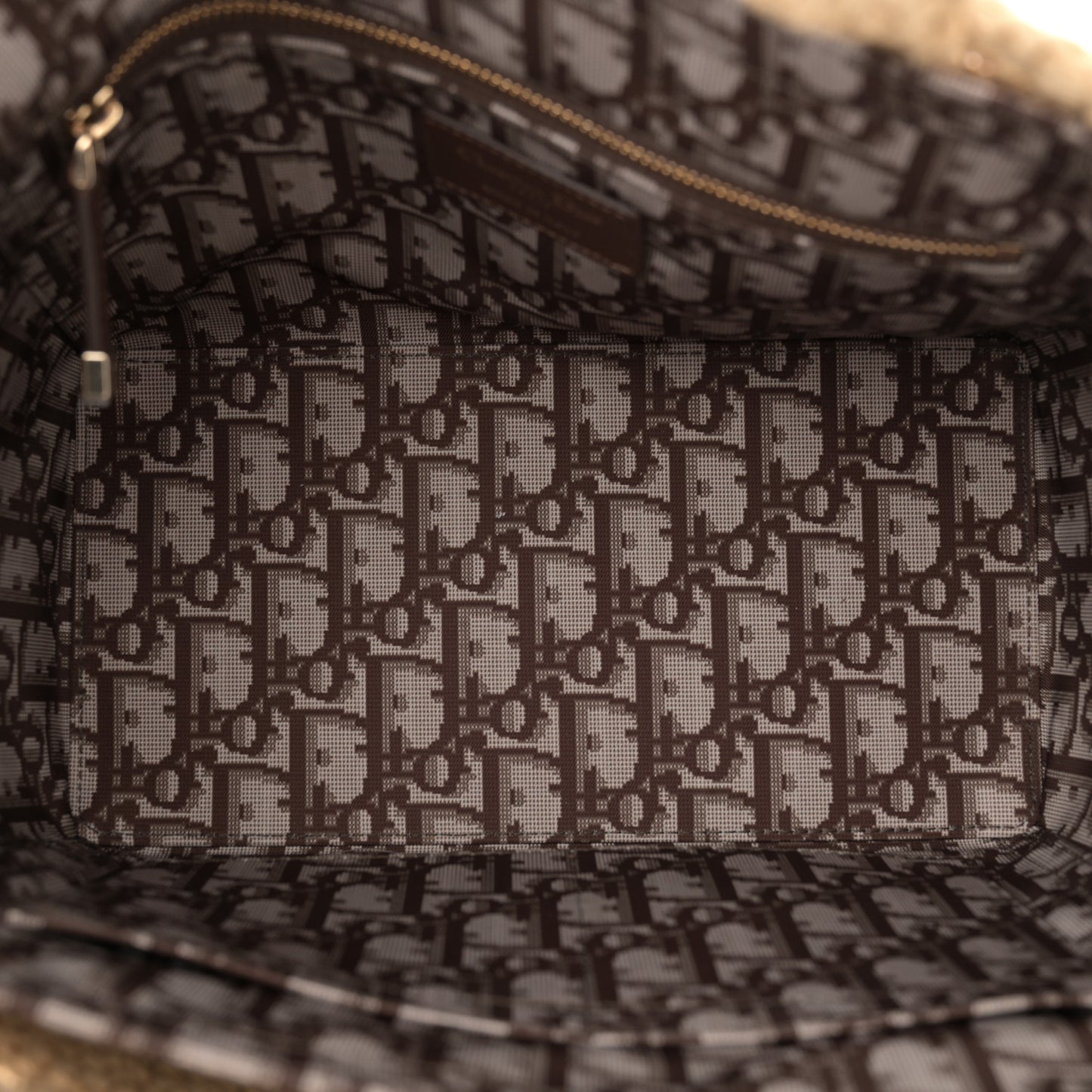 Woven Raffia Floral Embellished Small Book Tote Natural