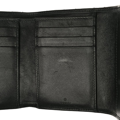 Gucci Calfskin Matelasse GG Marmont Wallet Black 14 of 15
