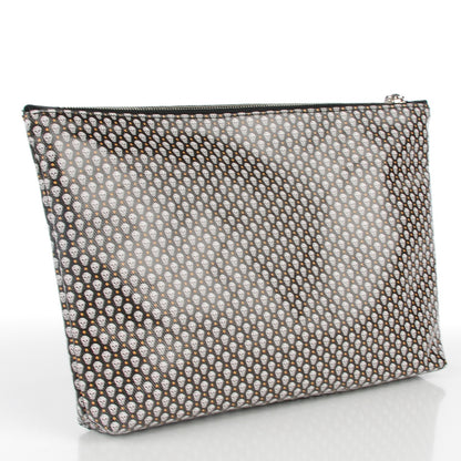 Alexander McQueen Coated Canvas Mini Skull Zipped Pouch Black 3 of 7