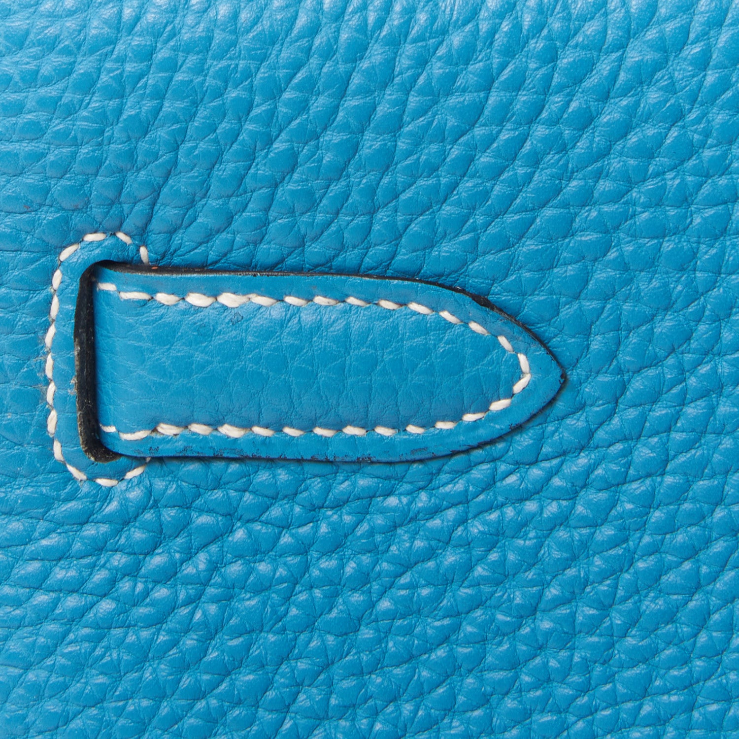 Hermes Togo Kelly Sellier 35 Blue Jean 12 of 35