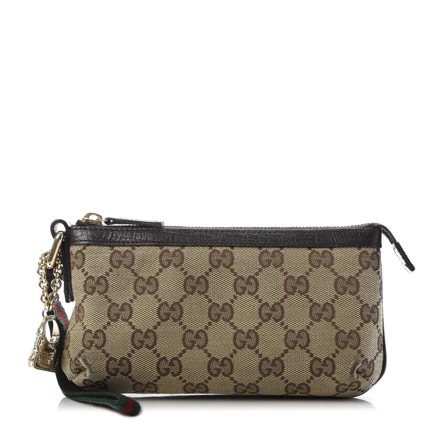 Monogram Jolicoeur Wristlet Dark Brown