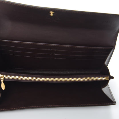 Louis Vuitton Vernis Sarah Wallet Amarante 6 of 6