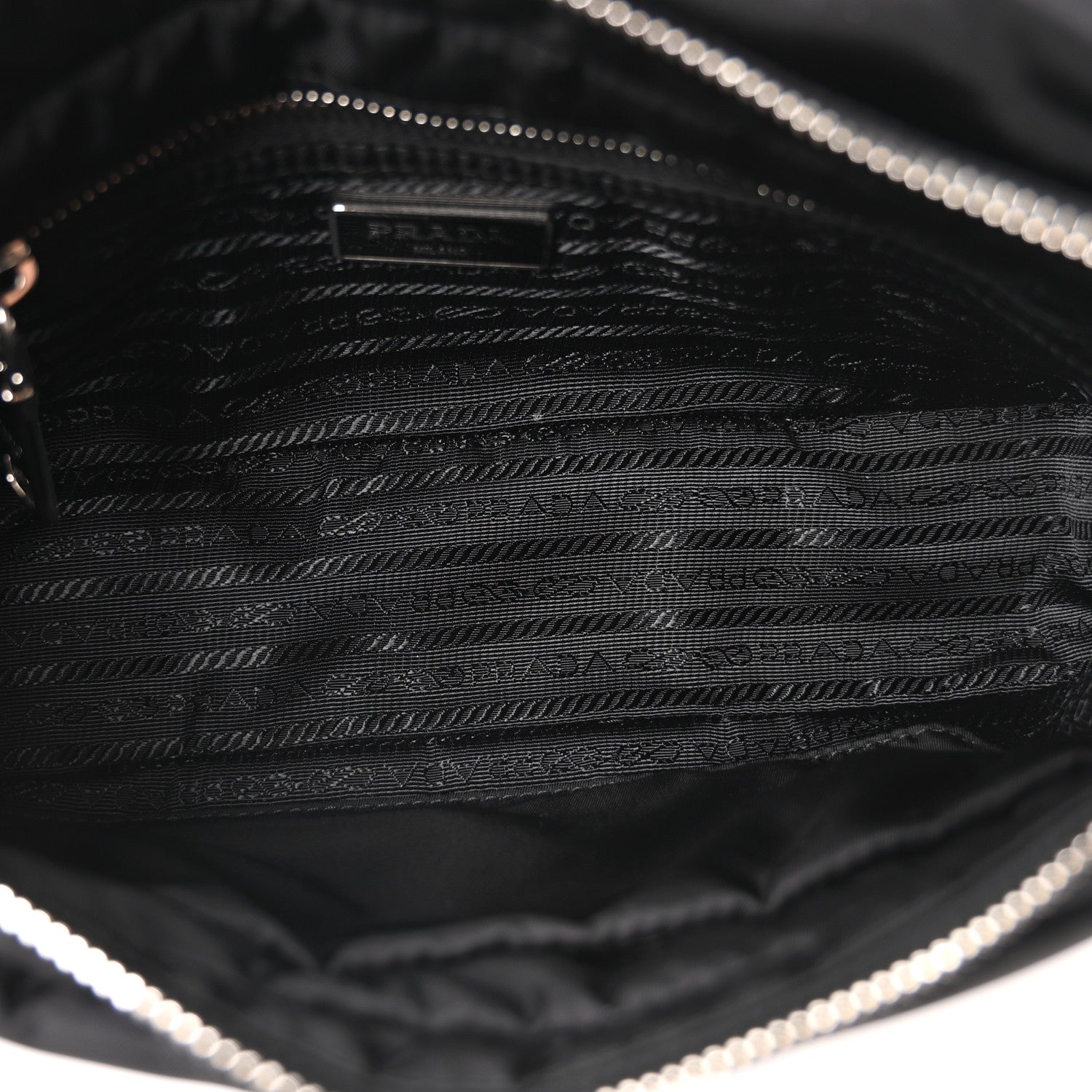 Prada Re-Nylon Quilted Padded Flap Shoulder Bag Black 5 of 11