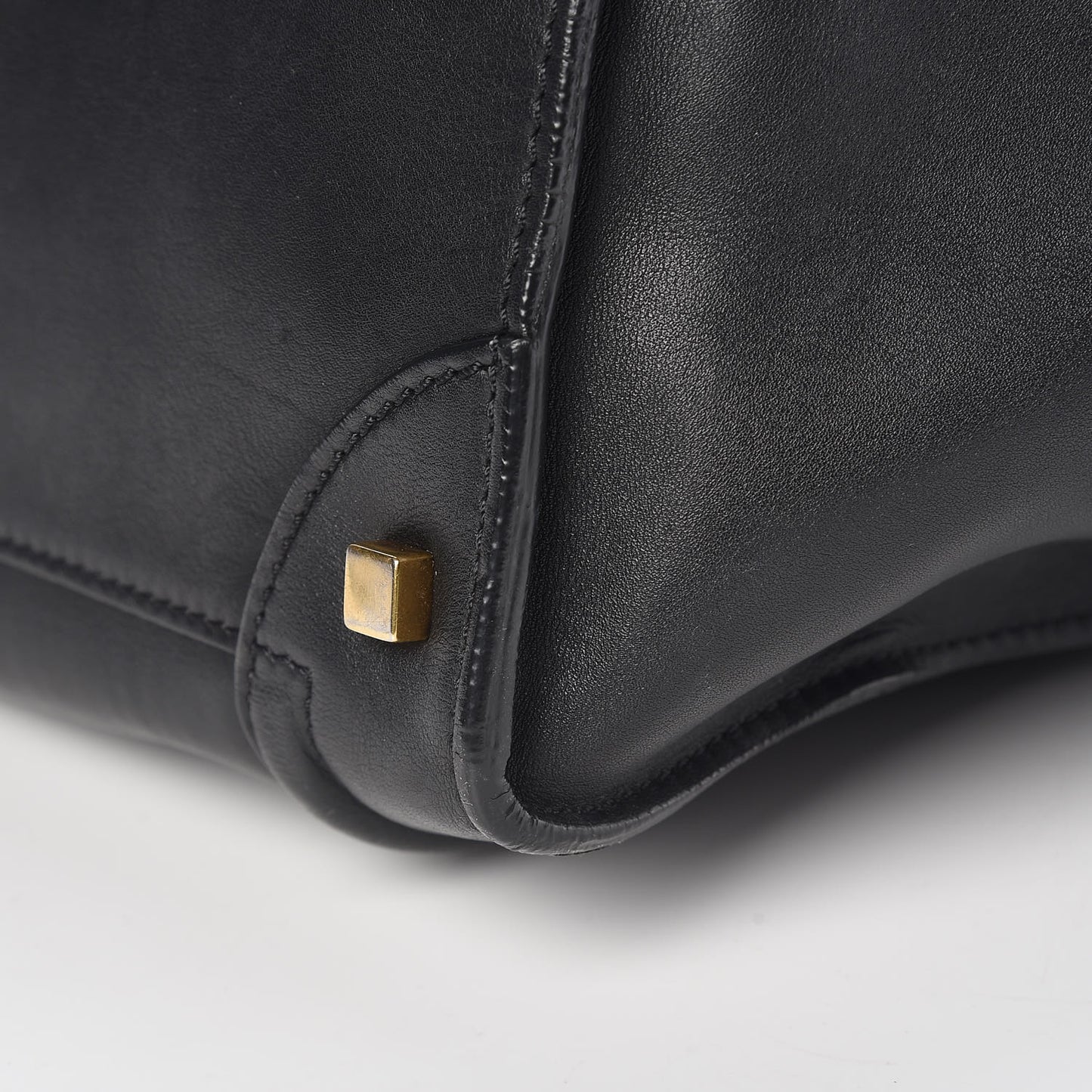 Smooth Calfskin Mini Luggage Black