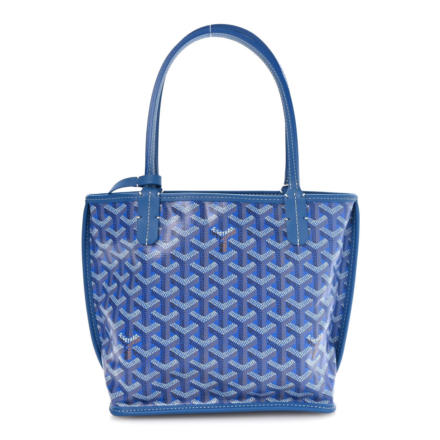 Goyard Goyardine Reversible Mini Anjou Sky Blue Sky Blue 1 of 18