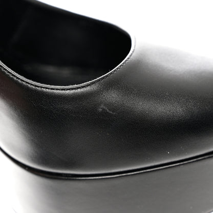 Louis Vuitton Calfskin Monogram Afterglow Platform Pumps 40 Black 9 of 9