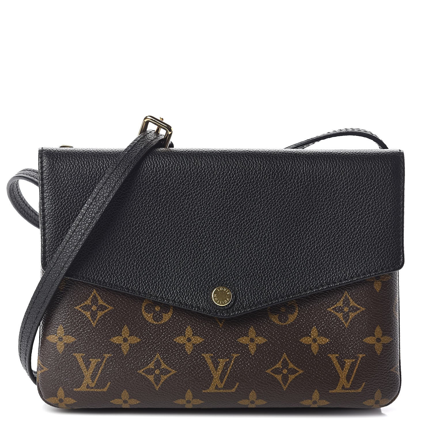 Louis Vuitton Monogram Twice Pochette Black 1 of 9