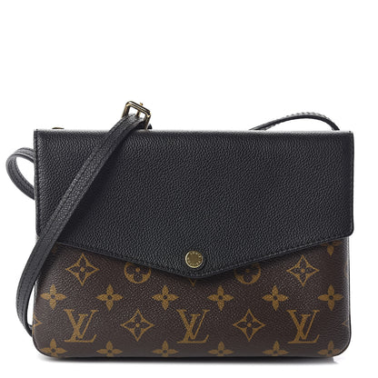 Louis Vuitton Monogram Twice Pochette Black 1 of 9