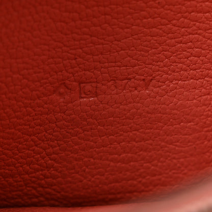 Hermes Chevre Mysore Bearn Gusset Wallet Crevette 7 of 13