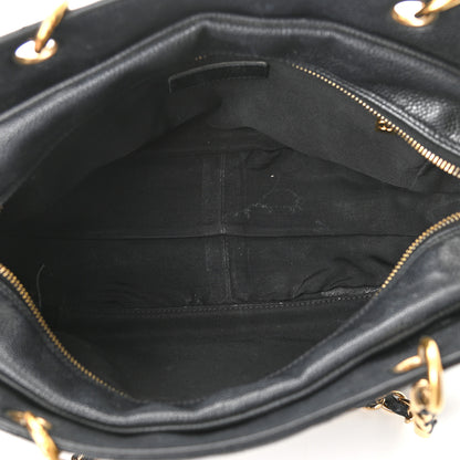 Chanel Caviar Quilted Petit Timeless Tote PTT Black 5 of 10