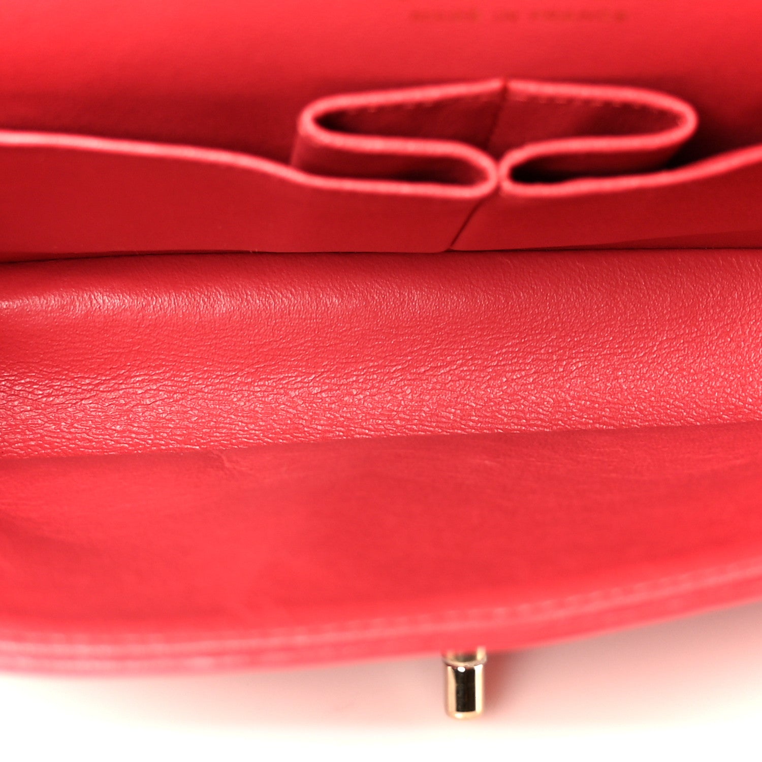 Chanel Lambskin Quilted Medium Double Flap Dark Pink 5 of 11