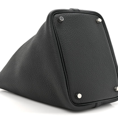 Hermes Taurillon Clemence Picotin Lock 18 PM Black 10 of 11