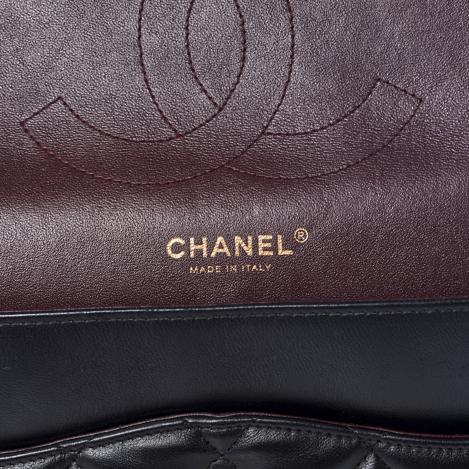 Chanel Lambskin Quilted Jumbo Double Flap Black 6 of 11