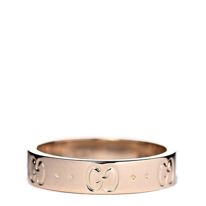 Gucci 18K Yellow Gold 4mm Icon Thin Band Ring 51 5.75 3 of 6