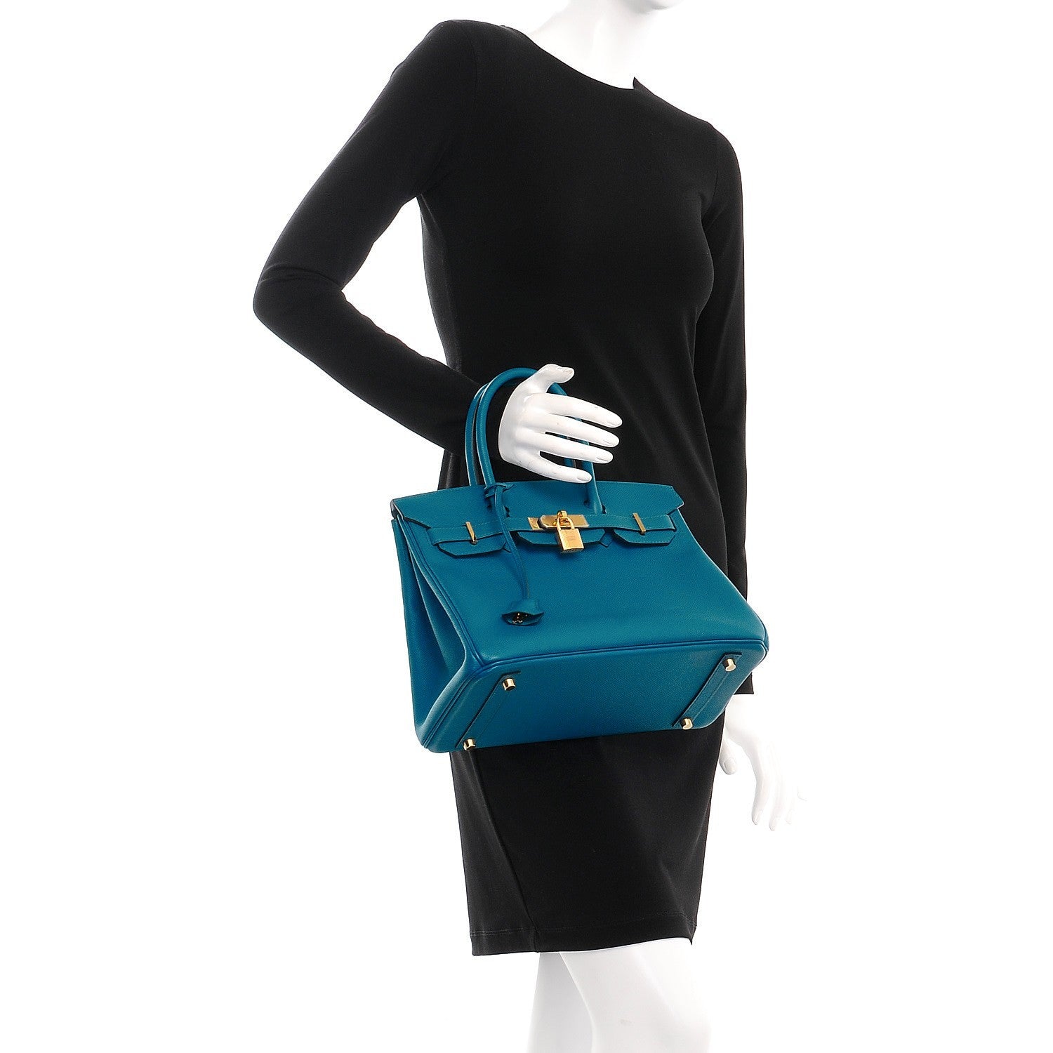 Hermes Epsom Birkin 30 Bleu Izmir 2 of 8