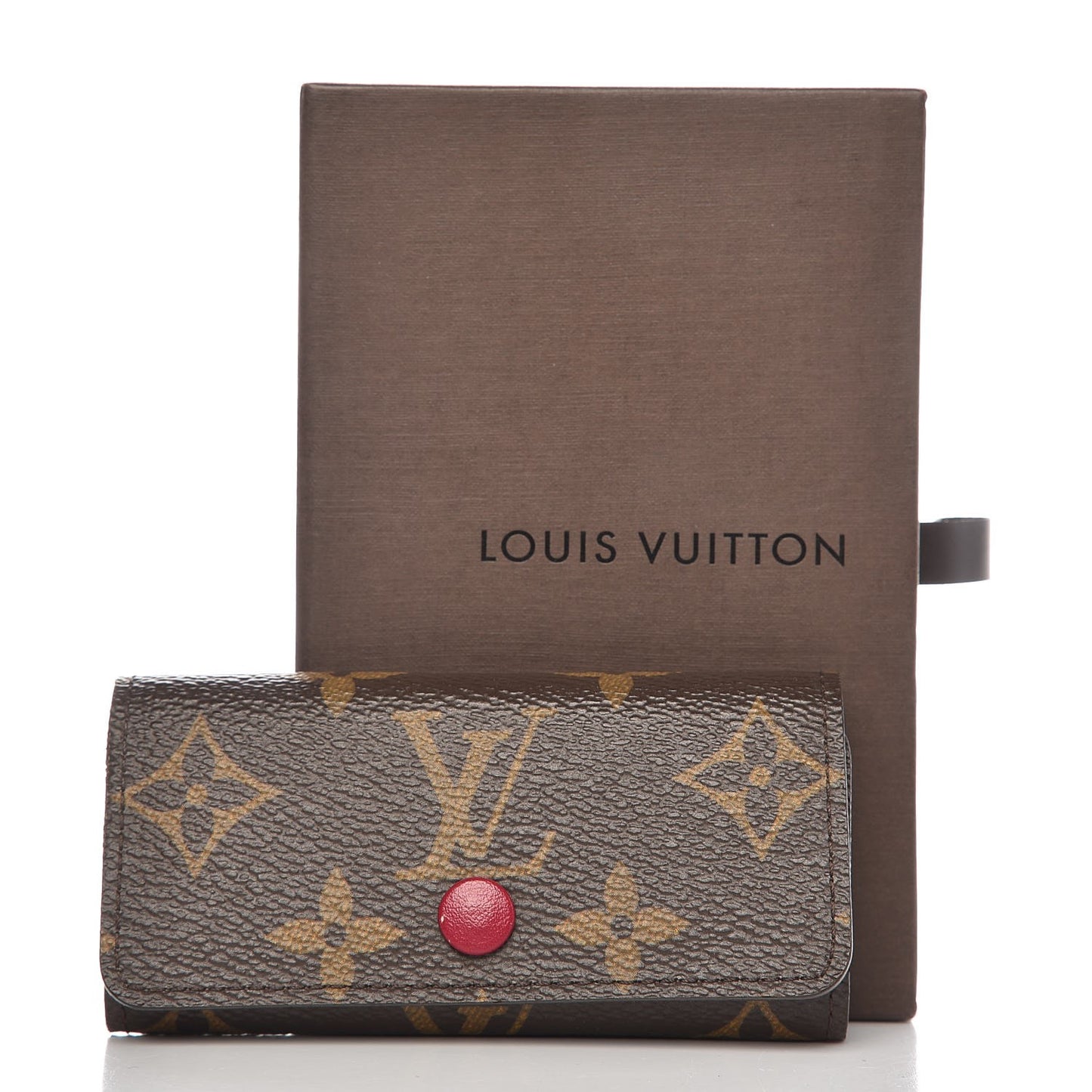 Monogram 4 Key Multicles Holder Fuchsia